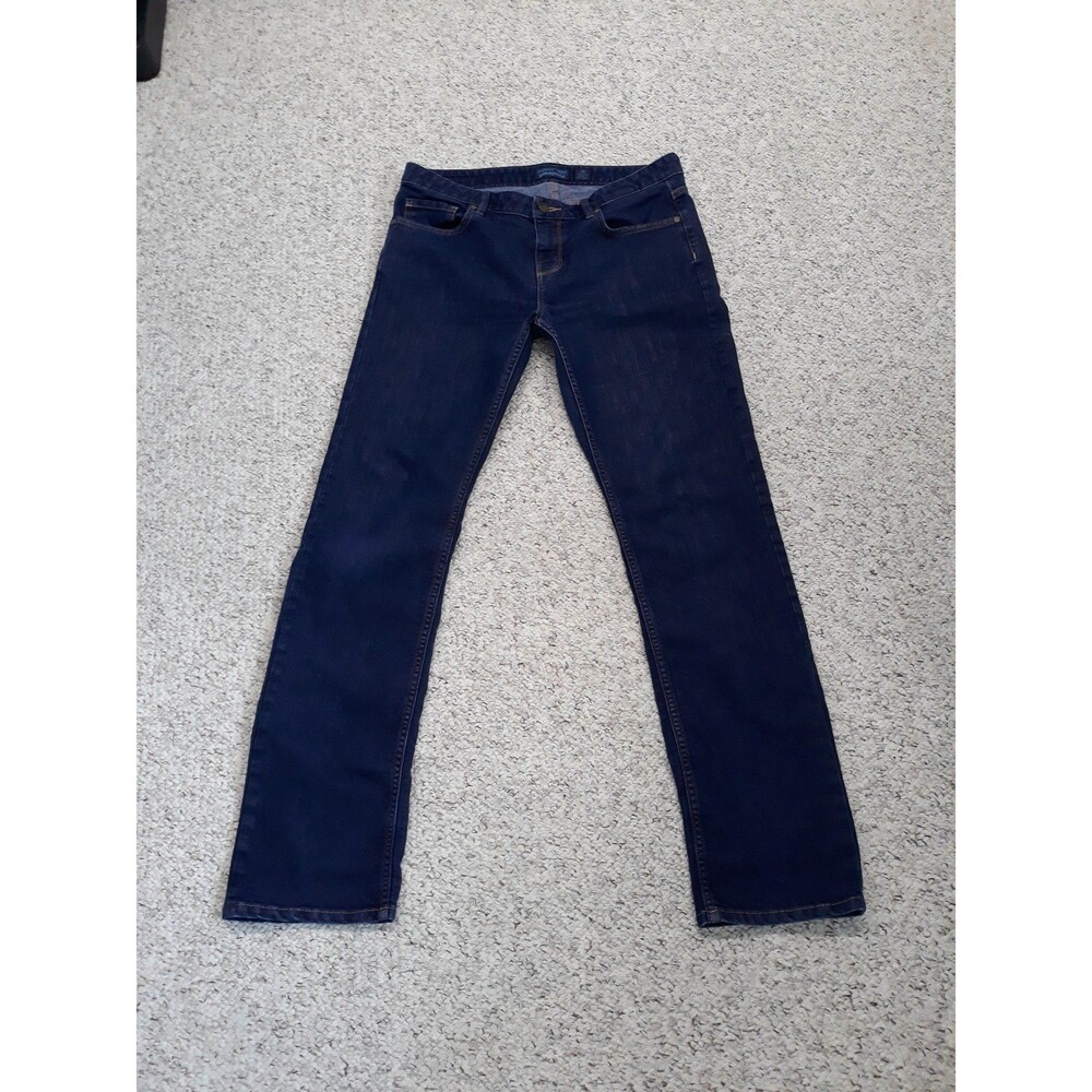 30 Patagonia Mid-Rise Dark Wash Regular Straight Leg